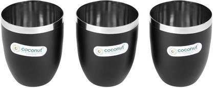 KCL (Pack of 3) Coco_ A24 Lotus Glass (set of 6) | Pack of 3 Glass Set Water/Juice Glass