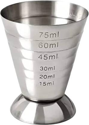 Bridge2Shopping Peg Measure Multi Level Measuring Maximum 75 ml, Set of 1 Bar Set