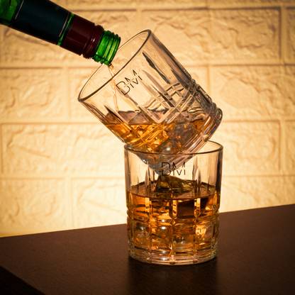 Bar&More (Pack of 6) Polaris Glass Set Whisky Glass