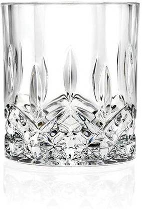 RCR Crystalleria (Pack of 6) RCR Cristalleria Italiana Opera Crystal Whisky Glass -Set of 6 (300 ml) Glass Set Whisky Glass