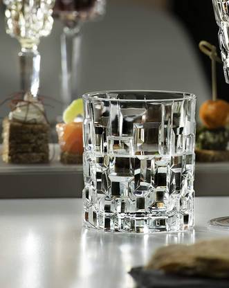 morryz (Pack of 2) Heavy Base Old Fashioned Drinking Crystal Whiskey Glass,Bourbon(Pack of 2,330ml) Glass Set Whisky Glass