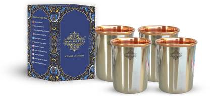 IndianArtVilla (Pack of 4) IAV-CC-6-227-4 Glass Set Water/Juice Glass