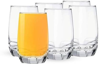 Ocean (Pack of 6) Charisma Hi Ball Glass Set 6, 415 ml Glass Set Beer Glass