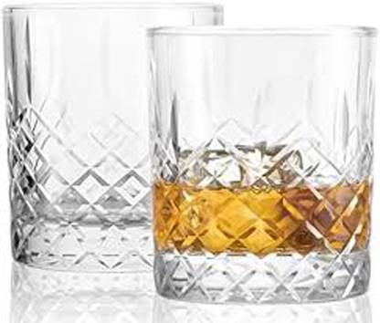 (Pack of 2) MRIYANGNI Glass for wine whisky glass and all mixed drinks kolk85 Glass Set