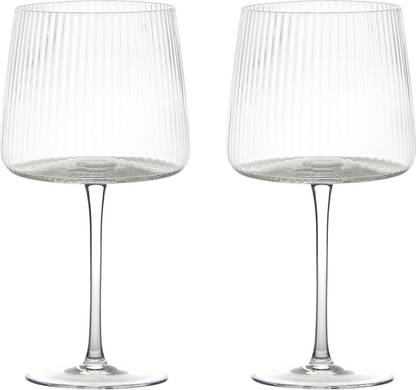 PROKITCHEN (Pack of 2) Waterfall Wine Glass Set Wine Glass