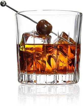Ocean Traze PRE Double Rock, 350ml, Set of 6 Glass Whisky Glass