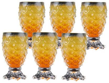 otak (Pack of 6) Pineapple Shape Fancy Shot Glass for Drinking Glass Set Shot Glass