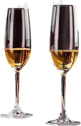 Convoke (Pack of 2) Crystal Wine Glass Red or White Wine Glass And Unique Wine Glass Glass Set Whisky Glass