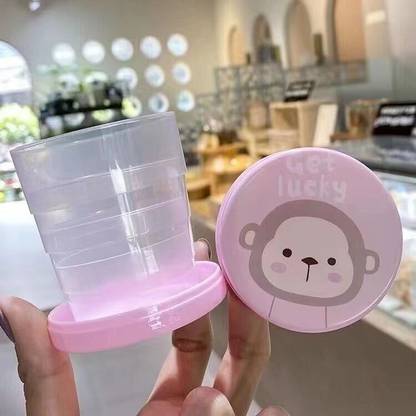 SWEETY ARIWALA Mini cartoon folding glass Glass Water/Juice Glass