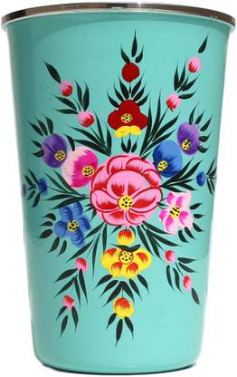 Ago Hand Painted Tumbler Glass Water/Juice Glass
