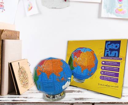 Wordmates DIY globe making kit Table top, Do it yourself, Craft Political World Globe