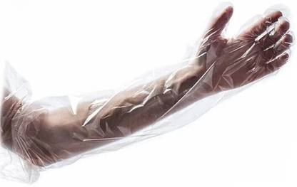 RSSW White colour polythene Packing of 100 Par Packet Glove Box Holder
