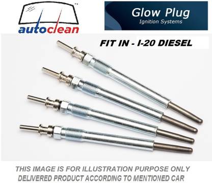 AutoClean DIESEL GLOW PLUG FOR I20 DIESEL - 4 PEC Glow Plug