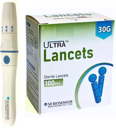 ULTRA Lancing Device & Glucometer Lancets