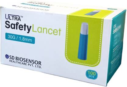 ULTRA Sterile Disposable Safety Blood Glucose Comfort Needle Glucometer Lancets