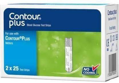 Wellstar Contour plus 50 Glucometer Strips