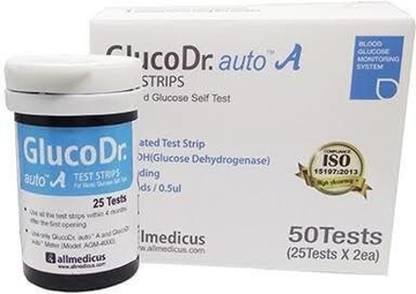 GLUCODR AUTO A AGM-4000 50 Glucometer Strips
