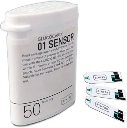 Arkray GlucoCard 01 Sensor for mini bottlepack 50 Glucometer Strips