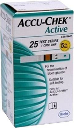 Accu-Chek Active 25 Glucometer Strips