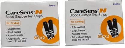 Caresens N (100x2) 200 Glucometer Strips
