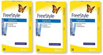 Freestyle Optium Neo (50x3) 150 Glucometer Strips