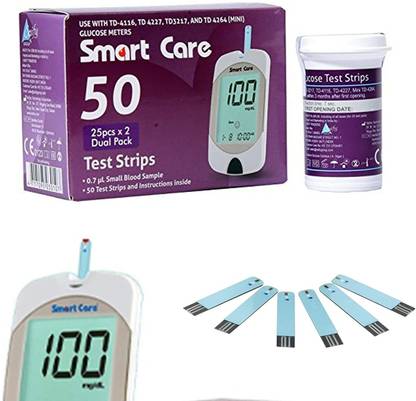 Smart Care 25*2 50 Glucometer Strips