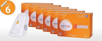 Tracky CGM Sensor patch For continuous glucose monitoring Glucometer