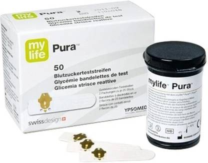 Ypsomed My Life Pura X Strips Glucometer