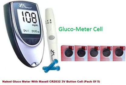 Dr Viksons Blood Sugar Glucose checking machine With 10 lacets (Without Strips) Dr.Morepen Glucometer