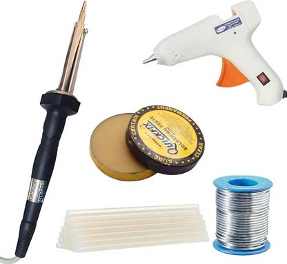 VMTRONIX GLUEGUN5TRANSP[ARENTGLUESTICKS60WIRON High Temperature Corded Glue Gun