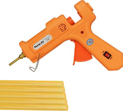tHemiStO TH-GG155 150W Glue Gun With 5 Strong Gumming Glue Sticks High Temperature Corded Glue Gun