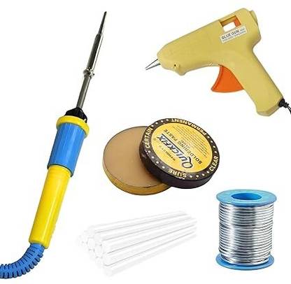 VMTRONIX GLUEGUN5WHITESTICKS15WIRON High Temperature Corded Glue Gun