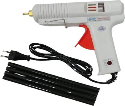 shakti GLUE GUN WITH4 BLACK STICKS Adjustable Temperature Corded Glue Gun