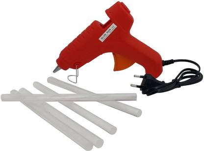 AUMNI CRAFTS Glue Gun 40 Watt Hot Melt Adhesive With 5 Sticks 11MM For Crafts Heating Sealing Low Temperature Corded Glue Gun