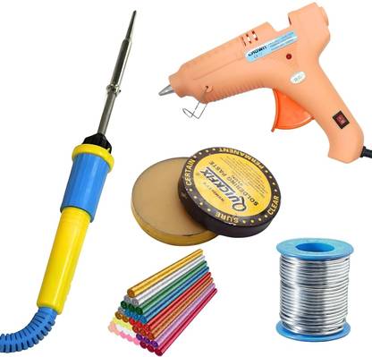 VMTRONIX GLUEGUN150W5GGLITTERSTICKS15WIRON High Temperature Corded Glue Gun