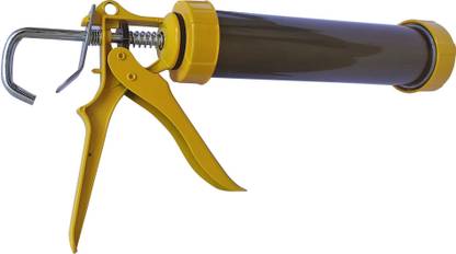 Qualigen Heavy Duty Silicon Sealant Caulking Gun Standard Temperature Pneumatic Glue Gun (0 mm) Standard Temperature Pneumatic Glue Gun