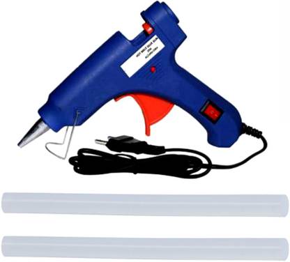 SPERO Industrial Glue Gun with 2 Milky Super strong Gumming Glue sticks Standard Temperature Corded Glue Gun
