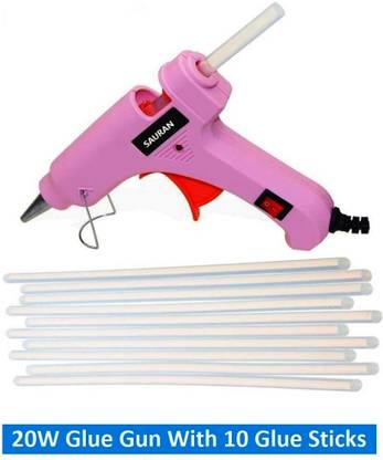 Sauran 20W Glue Gun With 10 Glue Sticks GG40 Corded Glue Gun