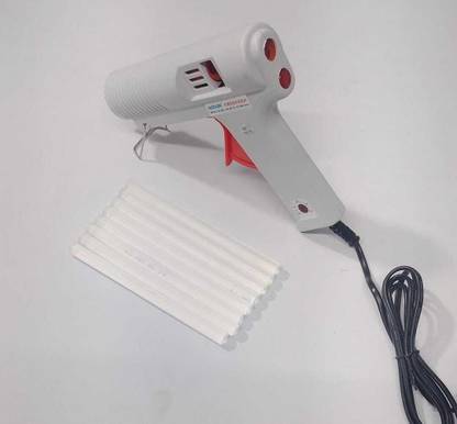 vtronix GLUE GUN WITH 8 TRANPARENT STICKS High Temperature Corded Glue Gun
