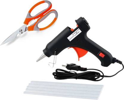 FADMAN GGSSC3 ELECTRONIC GLUE GUN COMBO PACK WITH SCISSOR Standard Temperature Corded Glue Gun