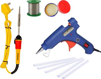 FADMAN GGE1FAML ELECTRONIC GLUE GUN COMBO PACK WITH SOLDERING IRON Standard Temperature Corded Glue Gun