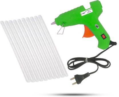 Flipkart SmartBuy SB4M1 40W Hot Gum Glue Gun With 10 Pcs Hot Melt Glue Stick for Art & Craft Work Standard Temperature Corded Glue Gun