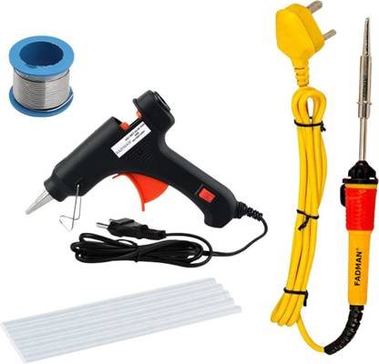 FADMAN GGPP4P1 ELECTRONIC GLUE GUN COMBO PACK WITH SOLDERING IRON Standard Temperature Corded Glue Gun