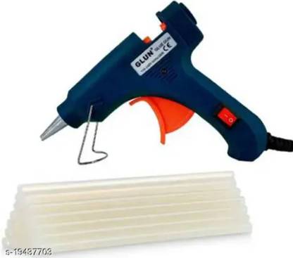 bandook BLK 20W 20WATT WITH 20 TRANSPARENT STICKS Standard Temperature Corded Glue Gun