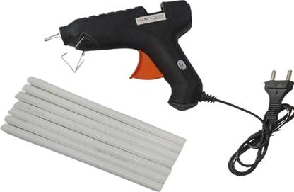 shakti GLUW GUN WITH 7 WHITE STICKS Adjustable Temperature Corded Glue Gun