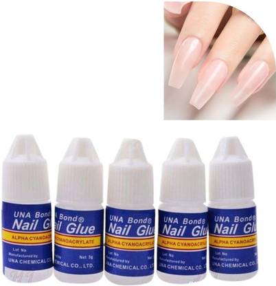 BLUST&FAMME High quality Nails glue pack of 5 Glue