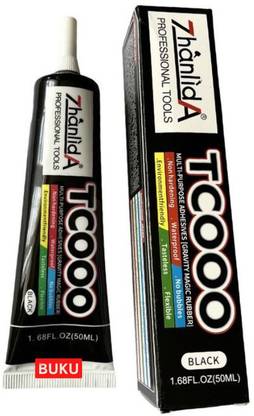 BUKU TC000 Glue-(Black), New Upgradation of T7000 Glue (50 ml), Pack of 1. Glue