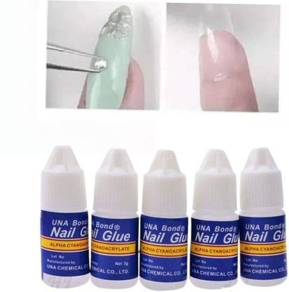 BLUST&FAMME Artificial Nails glue pack of 5 Glue