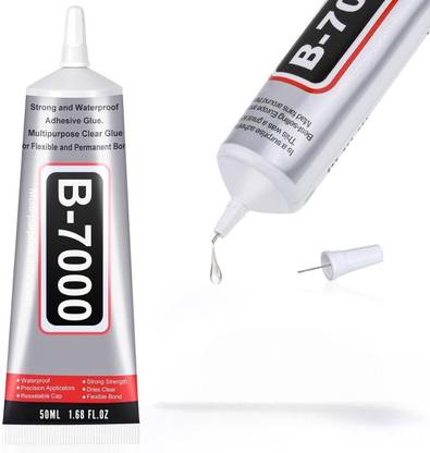 KASHKRAFTY B7000 50ML GLUE (MOBILE PHONE,JEWELLERY MAKING,CLOTHES,SHOES,STONES,GLASS) Glue