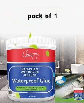 CITYCART Crack Seal Glue with Brush Waterproof Glue for Roof Leakage Tile Wall Repair K3 Glue